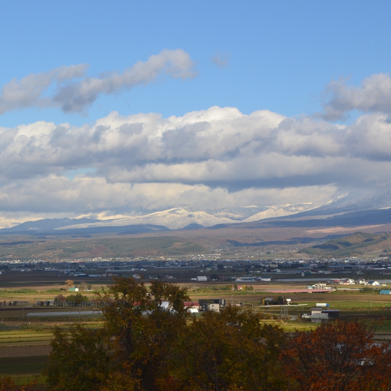 Snow on the peaks