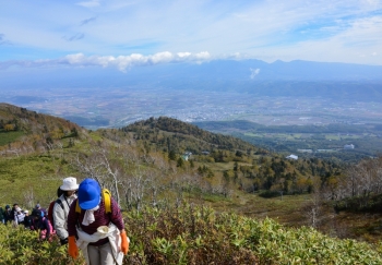 Furano Nishidake Fall Climbing Event